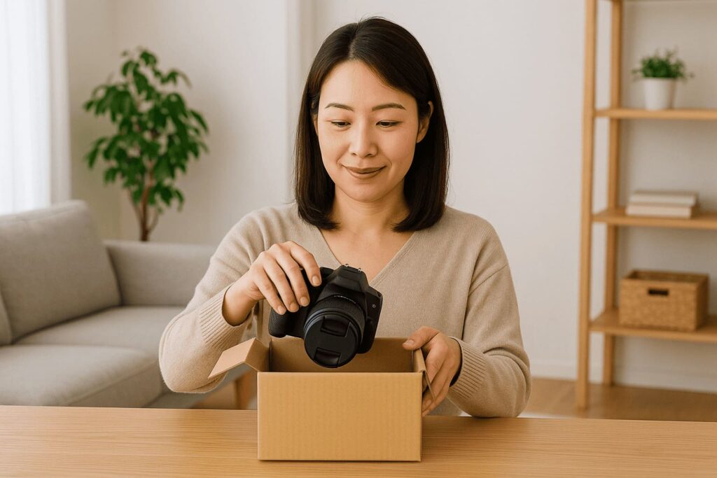 宅配買取ステップ2商品の梱包